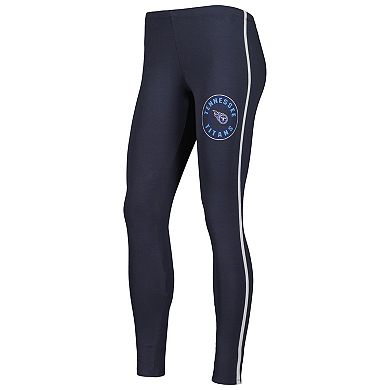 Women's Concepts Sport White/Charcoal Tennessee Titans Sonata T-Shirt & Leggings Sleep Set