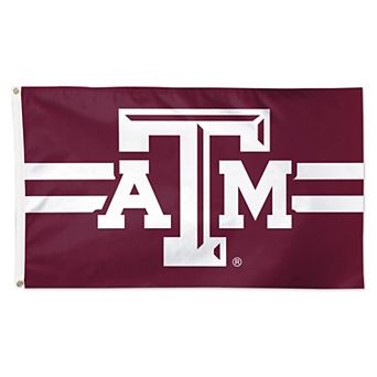 WinCraft Texas A&M Aggies 3' x 5' Horizontal Stripe Deluxe Single-Sided Flag
