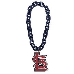 LogoArt St. Louis Cardinals Sterling Silver Crystal Logo Pendant