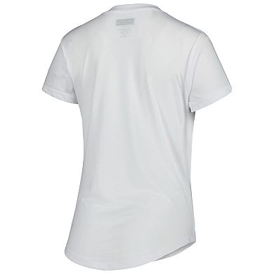 Women's Concepts Sport White/Charcoal Tampa Bay Buccaneers Sonata T-Shirt & Leggings Sleep Set