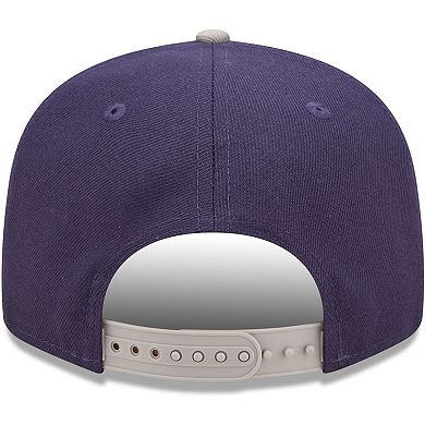 Men's New Era Navy/Gray Georgetown Hoyas Team Script 9FIFTY Snapback Hat