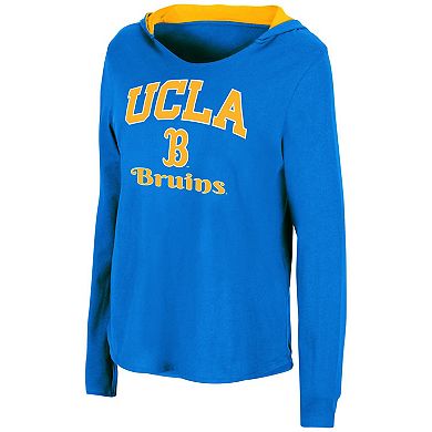 Women's Colosseum Blue UCLA Bruins Catalina Hoodie Long Sleeve T-Shirt