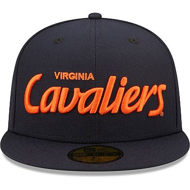 Men's New Era Navy Virginia Cavaliers Griswold 59FIFTY Fitted Hat