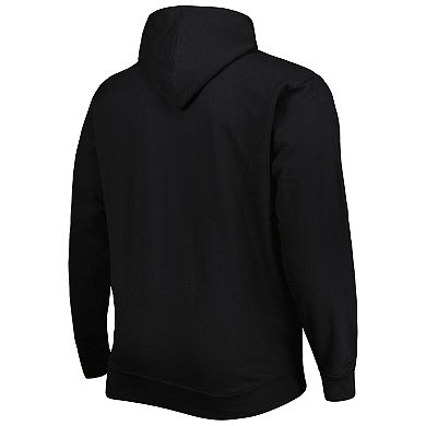 Men's Black Portland Trail Blazers Big & Tall Heart & Soul Pullover Hoodie