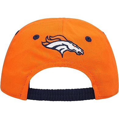 Infant Orange/Navy Denver Broncos My First Tail Sweep Slouch Flex Hat