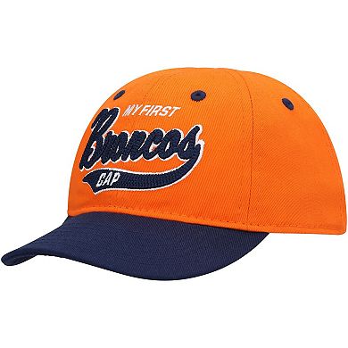 Infant Orange/Navy Denver Broncos My First Tail Sweep Slouch Flex Hat