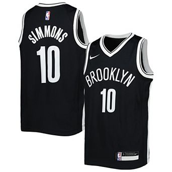 Youth Nike Ben Simmons Black Brooklyn Nets 2021/22 Swingman Jersey - Icon Edition