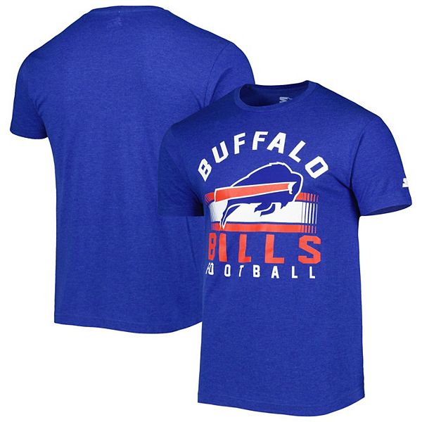 Men's Starter Heathered Royal Buffalo Bills Prime Time T-Shirt