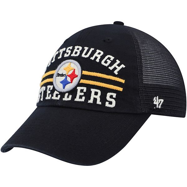 47 Brand Men's '47 Black Pittsburgh Steelers Highpoint Trucker Clean Up  Snapback Hat - Macy's