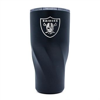 WinCraft Las Vegas Raiders 30oz. Morgan Stainless Steel Tumbler