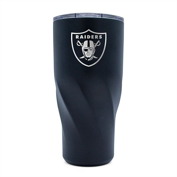 Powder Coated 30oz. Tumbler, Las Vegas Raiders