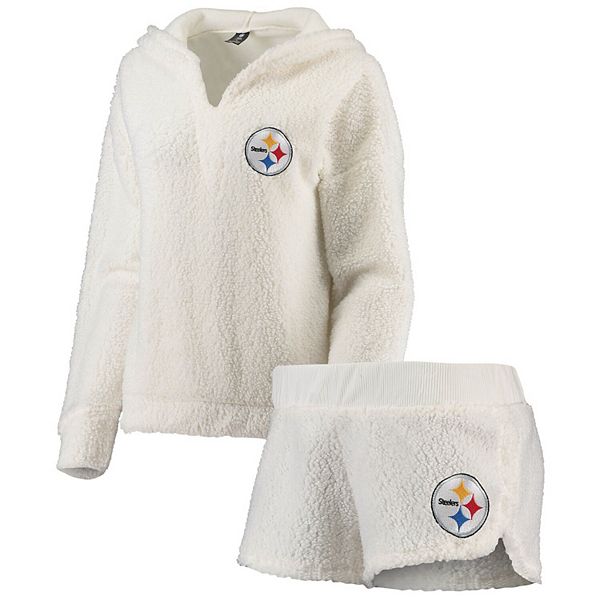 Officially Licensed NFL Women's Heidi Sweatshirt by Tommy Hilfiger - Steelers