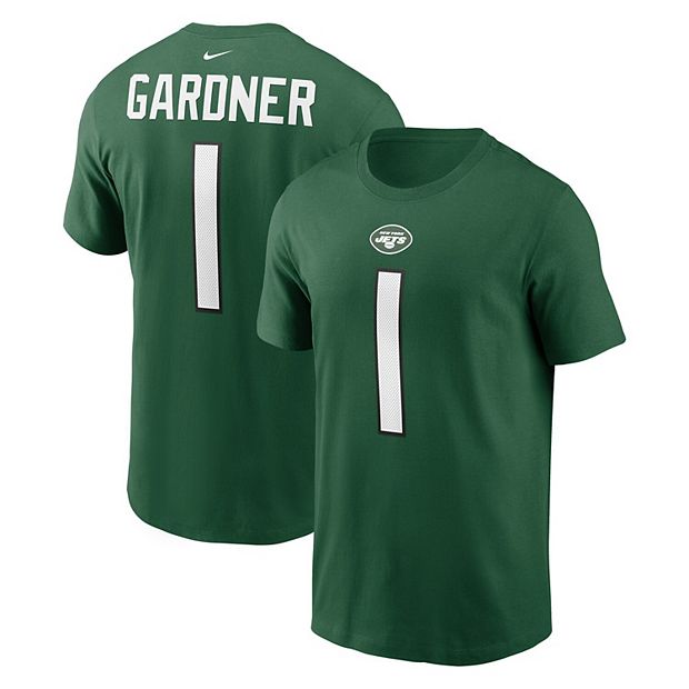 Men's Nike Ahmad Sauce Gardner Green New York Jets Player Game Jersey Size: Medium