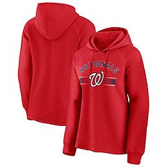 Nike Women's Red Washington Nationals Full-Zip Hoodie