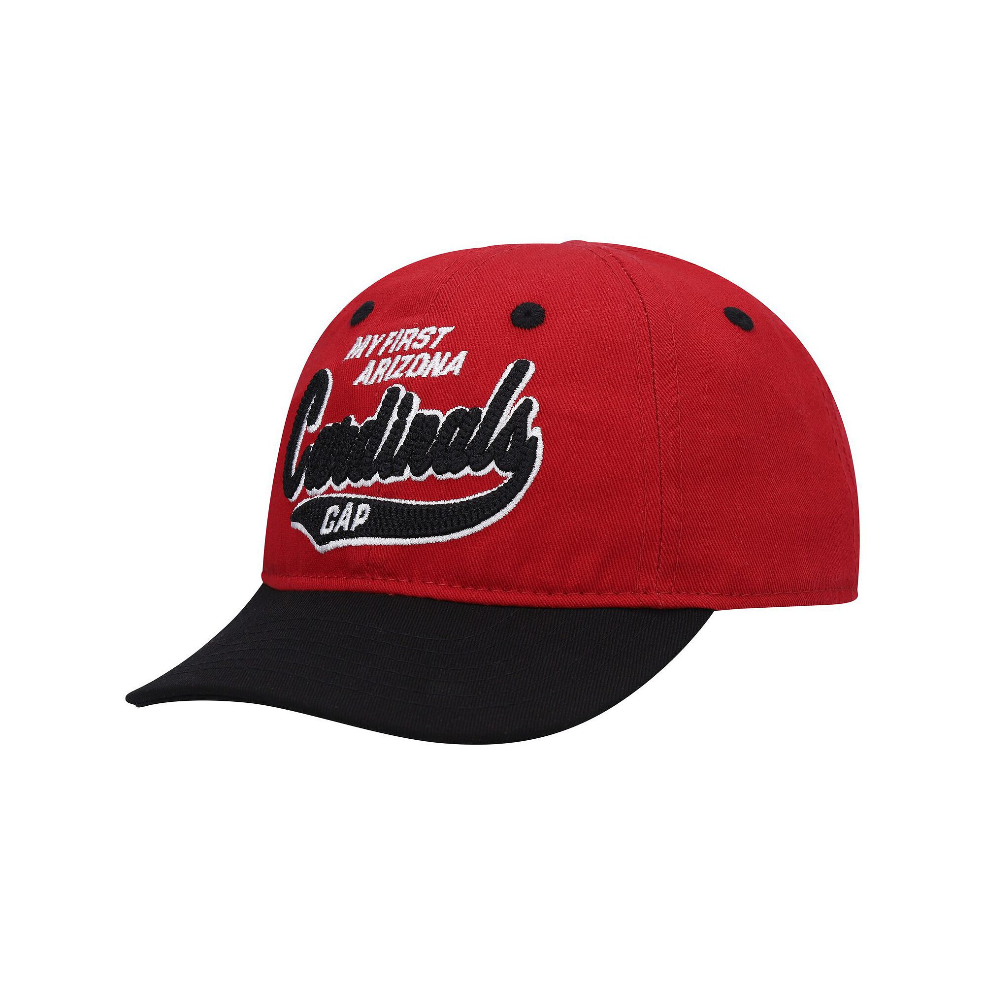 Infant Cardinal/Black Arizona Cardinals My First Tail Sweep Slouch Flex Hat