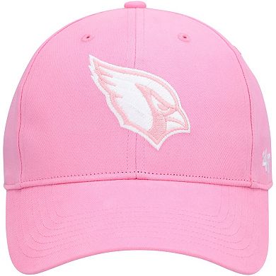 Girls Youth '47 Pink Arizona Cardinals Rose MVP Adjustable Hat