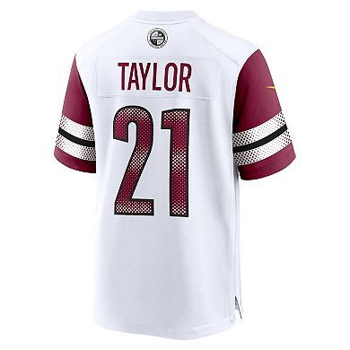 Men's Nike Sean Taylor White Washington Commanders Retired Player Game Jersey