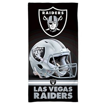 WinCraft Las Vegas Raiders 30'' x 60'' Primary Logo Spectra Beach Towel