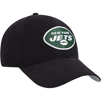 Youth '47 Black New York Jets Secondary MVP Adjustable Hat