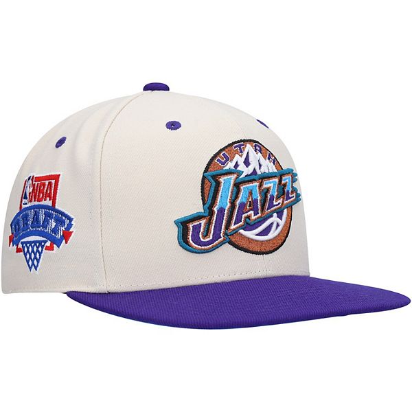Utah Jazz Size 7 1/4 fitted Cap by Mitchell & Ness