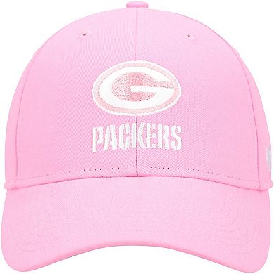 Girls Youth '47 Pink Green Bay Packers Rose MVP Adjustable Hat