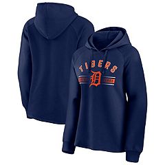 Detroit Tigers Stitches Team Full-Zip Hoodie - Navy/Orange