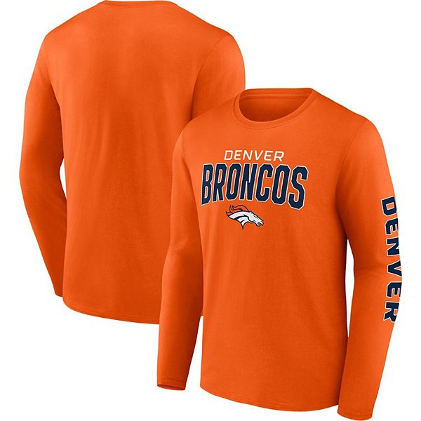 Women's Fanatics Branded Orange Denver Broncos Vintage Arch V