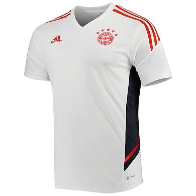 Men's adidas White Bayern Munich Practice Training Jersey