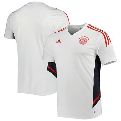 Men's adidas White Bayern Munich Practice Training Jersey