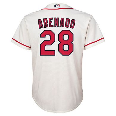 Youth Nike Nolan Arenado Cream St. Louis Cardinals Alternate Replica ...