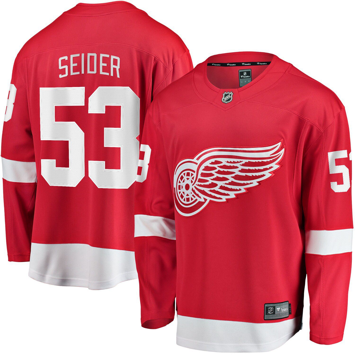 Detroit Red Wings Infant Outerstuff Red Replica Jersey - Detroit