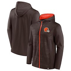 Nike Women's Assymetrical (NFL Cleveland Browns) Full-Zip Hoodie in Brown, Size: Xs | 00CY010K93-06K