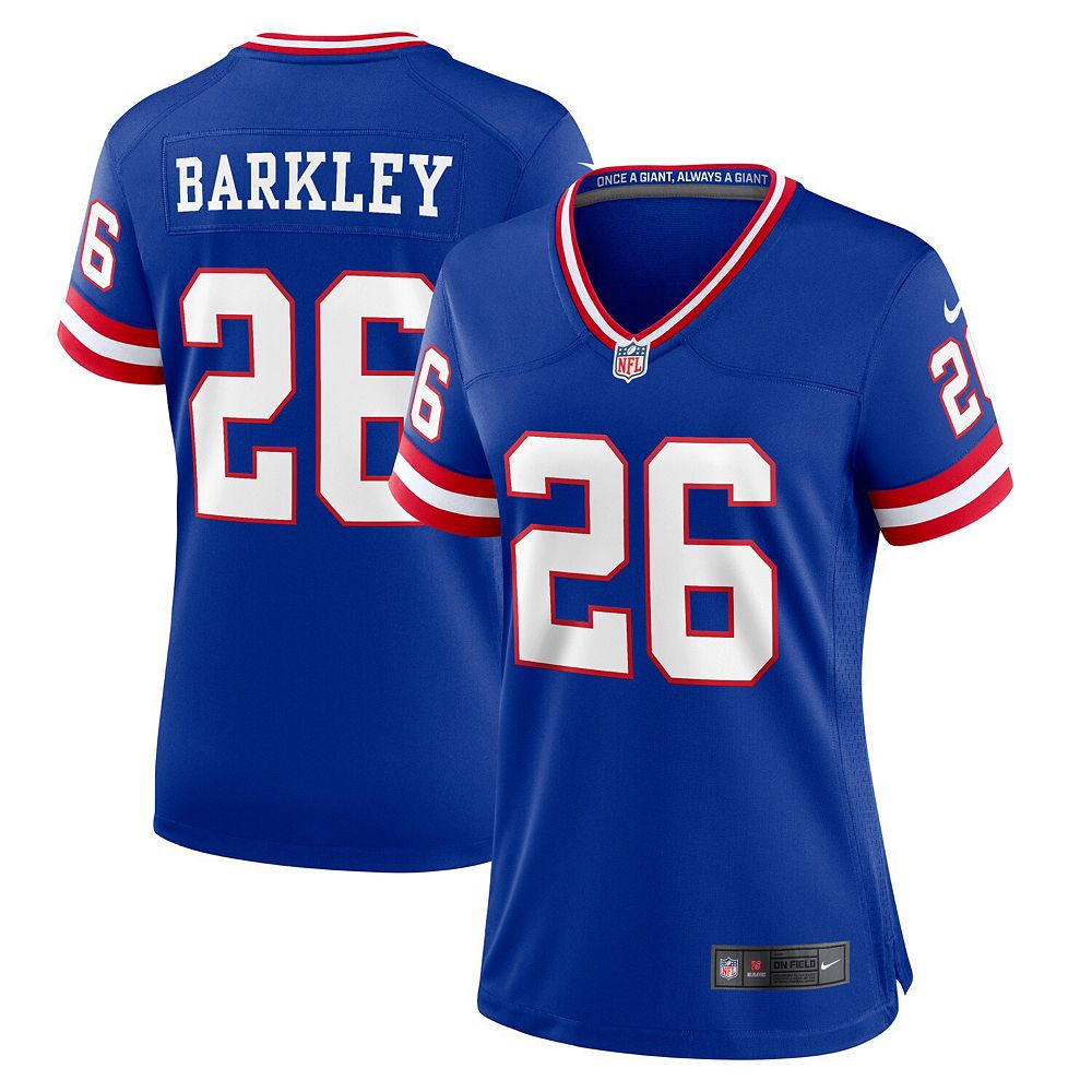 Women s Nike Saquon Barkley Royal New York Giants Player Jersey