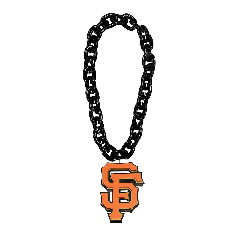 Black San Francisco Giants Team Logo Fan Chain, Adult Unisex