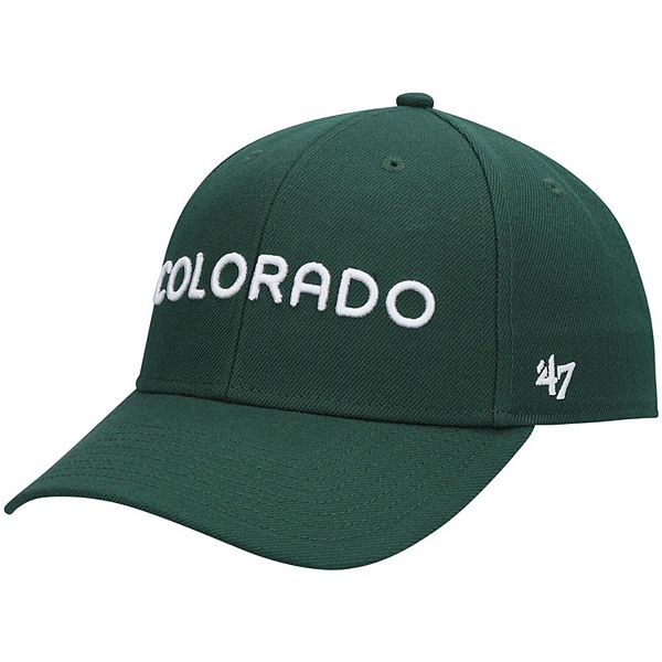 Men's '47 Green Colorado Rockies City Connect MVP Adjustable Hat