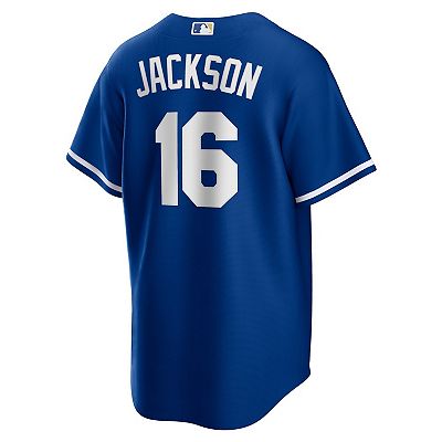 Men s Nike Bo Jackson Royal Kansas City Royals Alternate Cooperstown Collection Replica Player Jersey
