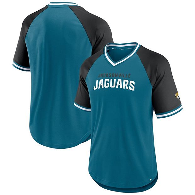 Jacksonville Jaguars NFL Team Apparel Women's Teal V-Neck Shirt