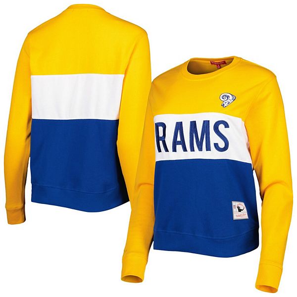 mitchell and ness rams sweatshirt