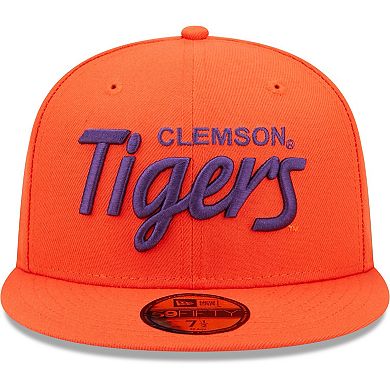 Men's New Era Orange Clemson Tigers Griswold 59FIFTY Fitted Hat