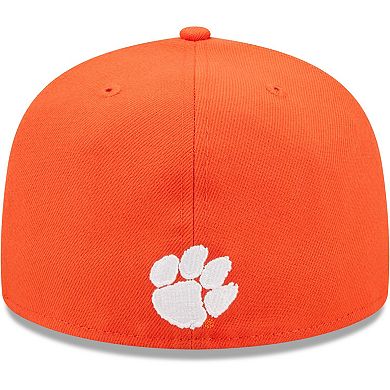 Men's New Era Orange Clemson Tigers Griswold 59FIFTY Fitted Hat