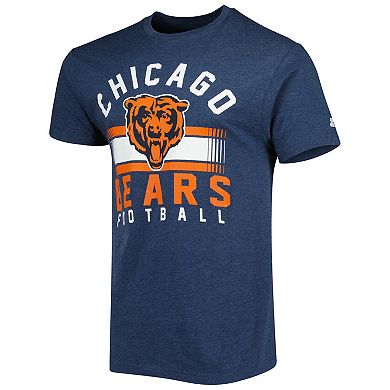 Men's Starter Navy Chicago Bears Prime Time T-Shirt