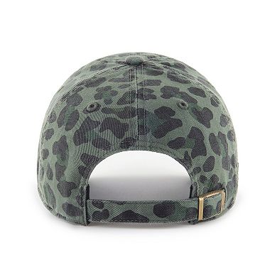 Women's '47 Green Miami Marlins Bagheera Clean Up Adjustable Hat