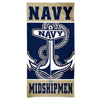 WinCraft Navy Midshipmen 30" x 60" Spectra Beach Towel
