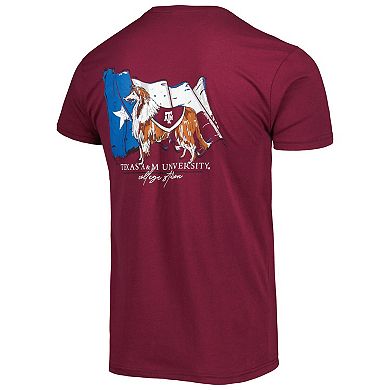 Men's Maroon Texas A&M Aggies Hyperlocal Team T-Shirt