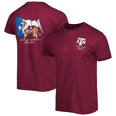 Men's Maroon Texas A&M Aggies Hyperlocal Team T-Shirt