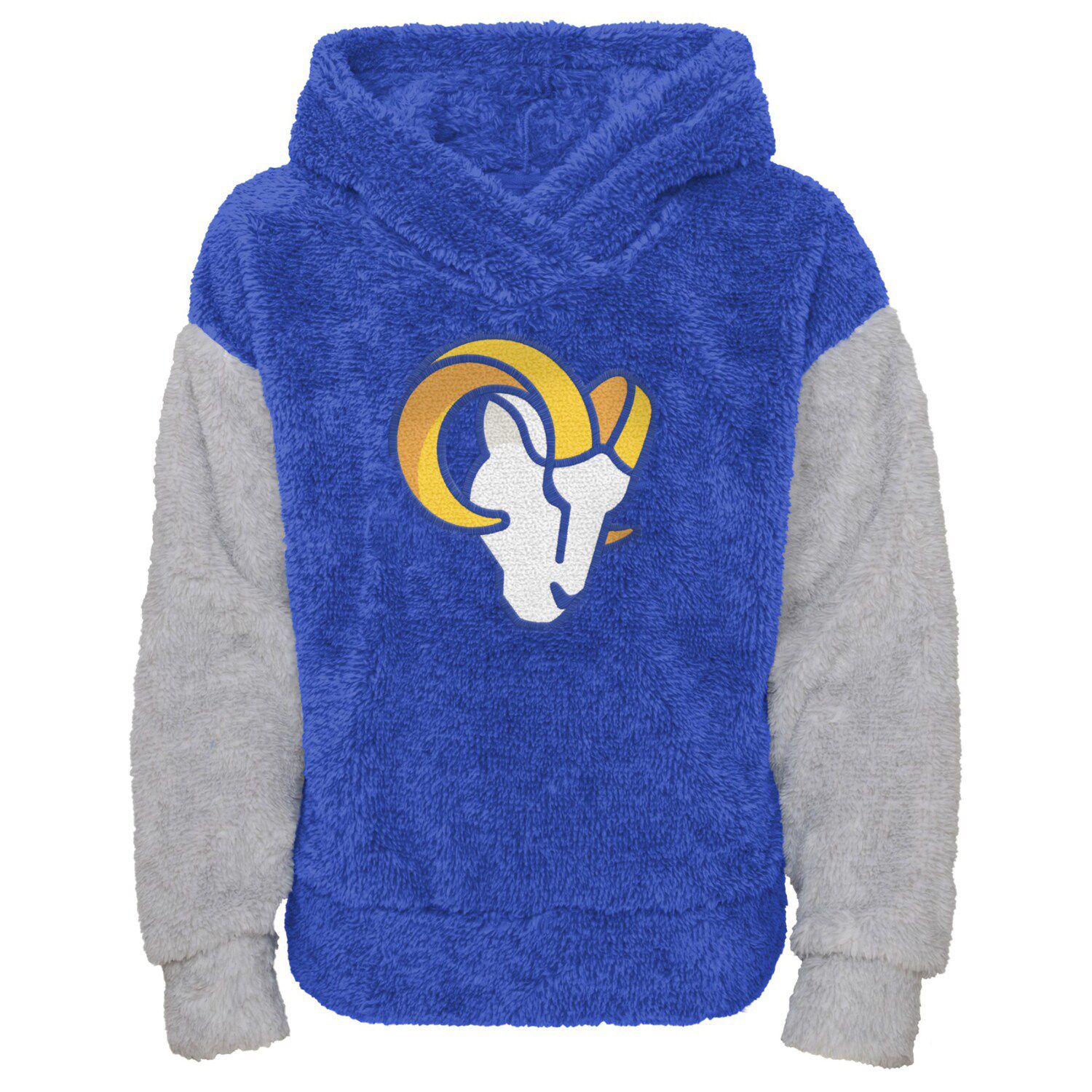 Big Boys Branded Royal Los Angeles Rams Super Bowl LVI Champions Parade  Pullover Hoodie