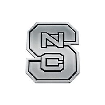 WinCraft NC State Wolfpack Team Chrome Car Emblem
