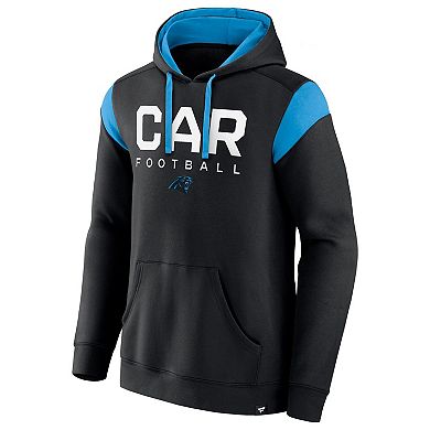Men's Fanatics Branded Black Carolina Panthers Call The Shot Pullover Hoodie