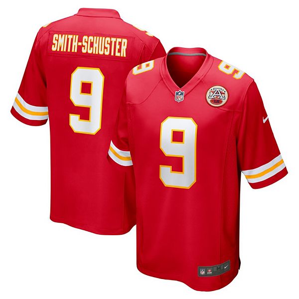 Men's Nike JuJu Smith-Schuster Red Kansas City Chiefs Game Jersey