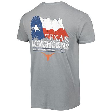 Men's Gray Texas Longhorns Hyperlocal Flying T-Shirt